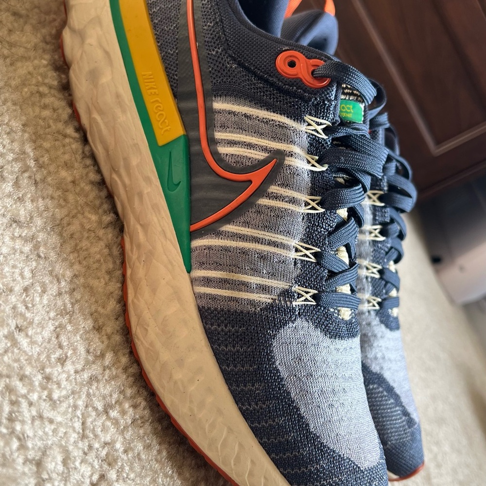 Nike React Infinity Run Flyknit 2 - Blue/Orange 1972